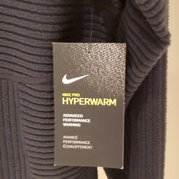 Nike Pro Hyperwarm Long Sleeve Turtleneck Top NWT - Picture 7 of 11
